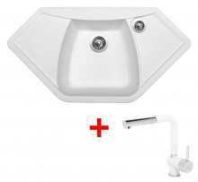 Sinks NAIKY 980 Milk + Mix 3 P GR 